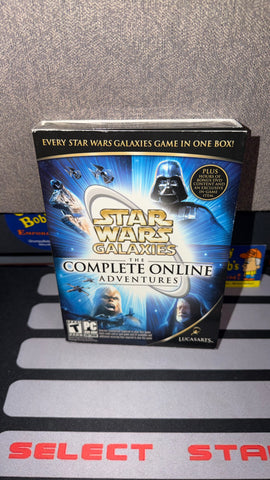Star Wars Galaxies: The Complete Online Adventures (PC Game) NEW (As Pictured)