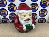 Santa Clause Bank - Cast-Iron (Reproduction) Pre-Owned (As Pictured/See Notes)