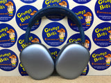 AirPods Max w/ Smart Case Sky Blue with Blue Headband  (A2096) (Apple) Pre-Owned w/ Manual, Inserts, and Box (As Pictured)