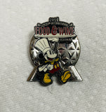 Disney Parks / Authentic Official "Pin Trading" Pin / Push Back Pin / Mickey Mouse Epcot International Food And Wine Festival /  2018 Limited Release / Pre-Owned / See Listing and Pictures