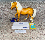 Breyer Reeves / Gold Coast Palomino in Marabella Mold / Was Only Available Aug.-Dec. 2001 / See Info in Listing / Approx. 8" x 10" / Pre-Owned / No Box / See Pictures