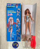 Mattel Dramatic New Living BARBIE / 1969 / #1116 / with Original Box, Outfit, Stand and Booklet / Pre-Owned / See Pictures