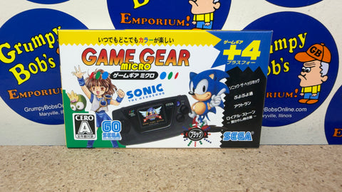 Game Gear Micro: Black Edition (Sega) NEW (As Pictured) (◕‿‿◕｡)