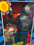 G.I. Joe / Cobra the Enemy / Hall of Fame / Karate Choppin' SNAKE-EYES / 1993 / Hasbro / 6089/ 12" Tall, Poseable Action Figure / New in Box / See Pictures