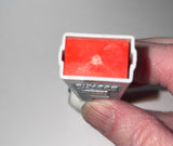 1960's / CASPER / PEZ Dispenser / Blue Body / Red Inner Sleeve / Die Cut Side / NO Feet / Made in Austria / U.S. Patent 2,620,061 / Pre-Owned / See Photos