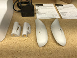 Charging Dock - White (Insignia) (Oculus Quest 2) Pre-Owned: 2 Batteries, 2 Battery Covers, Power Adapter, Docking Station, 2 Manuals, and Box (As Pictured)