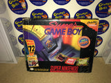 Super Game Boy Accessory (Big Box Edition) (Super Nintendo) Pre-Owned: Cartridge, Manual, Player's Guide, Poster, 2 Inserts, and Box (Pictured)