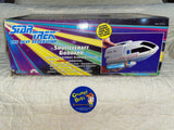 Playmates / STAR TREK, The Next Generation / 1992 / #6101 / SHUTTLECRAFT GODDARD / Collector's Edition # 027009 / with Dual Light-Up Thrusters / Sounds: Phasers and Impulse Engines / Includes Bonus Technical Blueprint and Inserts / Pre-Owned with Box