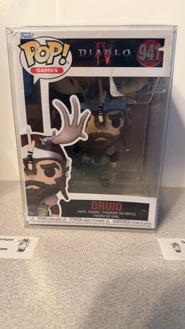 POP! Games #941: Diablo IV - Druid (Funko POP!) Figure and Box w/ Protector (Box Damage)