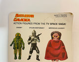 Battlestar Galactica Commander Adama / Action Figure / 1978 Mattel / Universal City Studios / New  on Unpunched Card