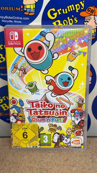 Aiko No Tatsujin Drum 'N' Fun! (Game Only) [Import] (Nintendo Switch) Pre-Owned