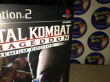 Mortal Kombat: Armageddon - Premium Edition (Johnny Cage / Goro) (Playstation 2) Pre-Owned: Game, Bonus DVD, Manual, Steelbook Case (Pictured)