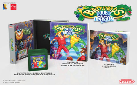 Battletoads & Double Dragon (Retro-Bit) (Rare) (Nintendo Game Boy) NEW (◕‿‿◕｡)