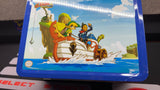 The Legend of Zelda: Phantom Hourglass LUNCHBOX w/ Accessories [NO GAME] (Nintendo DS) Pre-Owned w/ Carrying Case, Headphones, Green Stylus, Grey Stylus, 2 Blue Silicon Cartridge Protectors, and System Decals (As Pictured)