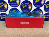 System - Black & Turquise (New Nintendo 2DS XL) Pre-Owned w/ Stylus, Charger, AR Cards, Quick Start Insert, Cardboard Insert, and Box (As Pictured)
