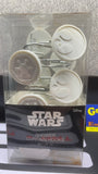 Star Wars: Shower Curtain Hooks - Rebel & Empire - White [Set of 12] (Disney) NEW in Package (See Notes)