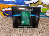 VMU Visual Memory Unit Official - Translucent Green (MK-50122) (NTSC-U) (Sega Dreamcast) NEW