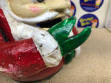 Santa Clause Bank - Cast-Iron (Reproduction) Pre-Owned (As Pictured/See Notes)