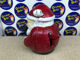 Santa Clause Bank - Cast-Iron (Reproduction) Pre-Owned (As Pictured/See Notes)