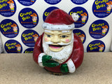 Santa Clause Bank - Cast-Iron (Reproduction) Pre-Owned (As Pictured/See Notes)