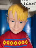1991 / T-HQ / Toy Headquarters / 20th Century Fox / #7100 / HOME ALONE / TALKING KEVIN DOLL / Doll Approx. 17" / in Damaged Box / See Pictures