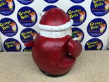 Santa Clause Bank - Cast-Iron (Reproduction) Pre-Owned (As Pictured/See Notes)