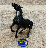 Breyer Molding Co. / Semi-Rearing Mustang Stallion / #1162 / Bucephalus / Alexander the Great /  Approx. 9 1/2" x 13" / Pre-Owned / No Box / See Pictures