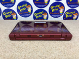 System - New Red (New Nintendo 3DS) Pre-Owned w/ Stylus, Manual, AR Cards, Cardboard Insert, and Box (Matching Serial Number) (As Pictured)