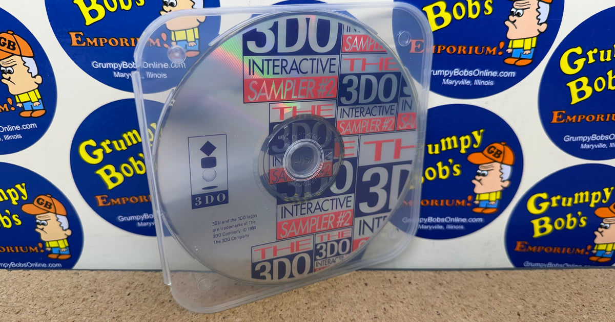 Interactive Sampler #2 (3DO) Pre-Owned: Disc Only – Grumpy Bob’s ...