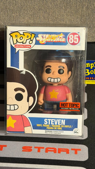 POP! Animation #85: Steve Universe - Steven [Hot Topic Exclusive Pre-Release] (Funko POP!) Figure and Box w/ Protector (Box and Figure Damage)