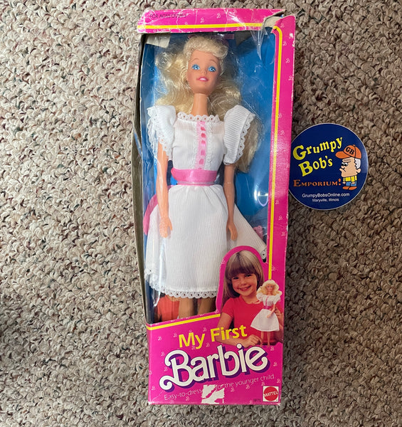 1984 / Mattel / MY FIRST BARBIE / #1875 / New in Damaged Box / SEE Pictures