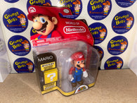 Super Mario: Mario w/ Mystery Accessory (Series 1-1) (2014) (World of Nintendo) (Jakks Pacific) (Action Figure) NEW in Box* (Pictured)