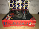 System - Model 2 (Sega Genesis) Pre-Owned w/ Official 3 Button Controller, RFU Cable, AC Power Adapter, Cardboard Insert w/o Cover, Game, and "Sonic 2 Edition" Box