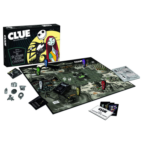 The Nightmare Before Christmas Clue (The Op Games) NEW