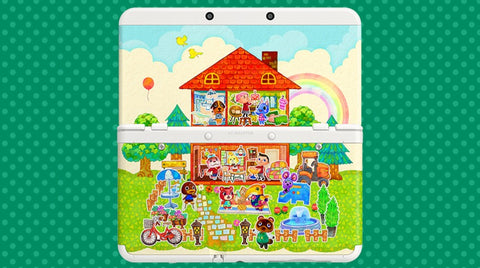 System - Animal Crossing: Happy Home Designer Edition w/ Faceplate (Nintendo NEW 3DS) Pre-Owned w/ Charger & Stylus