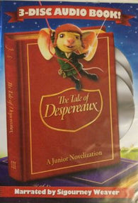 The Tale of Despereaux (3-Disc Audio Book) Narrated by Si (CD) Pre-Owned
