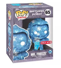 POP! Art Series #65: Batman & Robin - Mr Freeze (Target Exclusive) (Funko POP!) Figure and Box w/ Protector