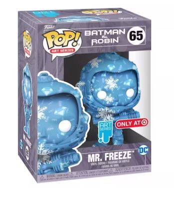 POP! Art Series #65: Batman & Robin - Mr Freeze (Target Exclusive) (Funko POP!) Figure and Box w/ Protector