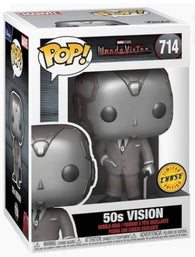 POP! Marvel Studios #714: Wanda Vision - Vision 50s (Limited Edition Chase) (Funko POP!) Figure and Box w/ Protector