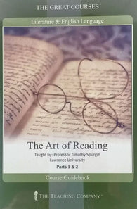The Art of Reading: Part 1 &2 (ProfessorTimothy Spurgin - Lawrence University) (The Great Courses) (Literature & English Language) (4 DVDs + Book) Pre-Owned