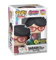 POP! Animation #1358: Boruto Naruto Next Generation - Sarada [Glows in the Dark] [ Entertainment Earth Limited Edition Exclusive] (Funko POP!) Figure and Box w/ Protector