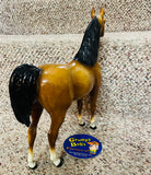 Breyer Molding Co. USA / Glossy Arabian Stallion / Approx. 10"x 11" / Pre-Owned / No Box / See Pictures