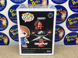 POP! Movies #56: Child's Play 2 - Chuck (NJcollector Exclusive) [CUSTOM - Blood Splatter] (Funko POP!) Figure and Box w/ Protector (As Pictured)