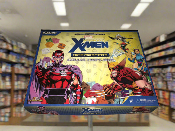 Marvel Uncanny X-Men Dice Masters Collector's Box (Wizkids) 2014 (Neca) (Board Game) Pre-Owned w/ 140 Dice & 153 Cards