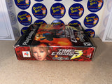 Time Crisis 3 [Gun Bundle] (Playstation 2) Pre-Owned: Game Disc, Game Manual, Game Case, Guncon 2, T Cable, and Big Box