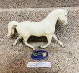 Breyer Reeves / White Dapple Trotting Horse / Approx. 8" x 12" / Pre-Owned / No Box / See Pictures