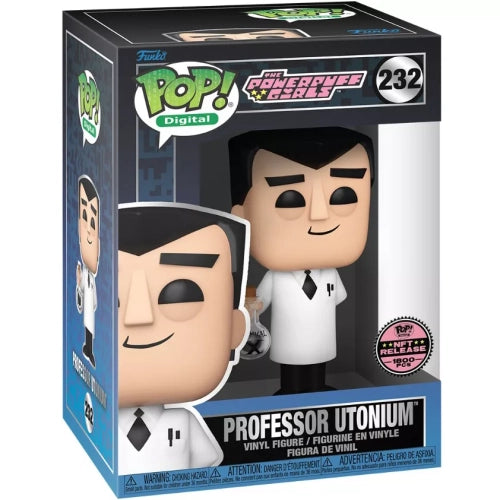 POP! Digital #232: The Powerpuff Girls - Professor Utonium [NFT Release 1800 PCS] (Funko POP!) Figure and Box w/ Protector