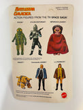 Battlestar Galactica Commander Adama / Action Figure / 1978 Mattel / Universal City Studios / New on Unpunched Card