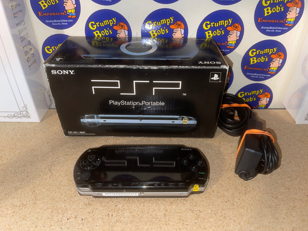 System - Model #PSP-1001 - Black (Sony PSP) Pre-Owned w/ Charger, Manual, Box (Copy)