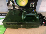 System - Halo Special Edition GREEN Console (Original Xbox) Pre-Owned w/ Official Green S-Controller, Manual, 3 Inserts, and Box (Pictured/AS IS/See Description/In-Store Pickup ONLY)